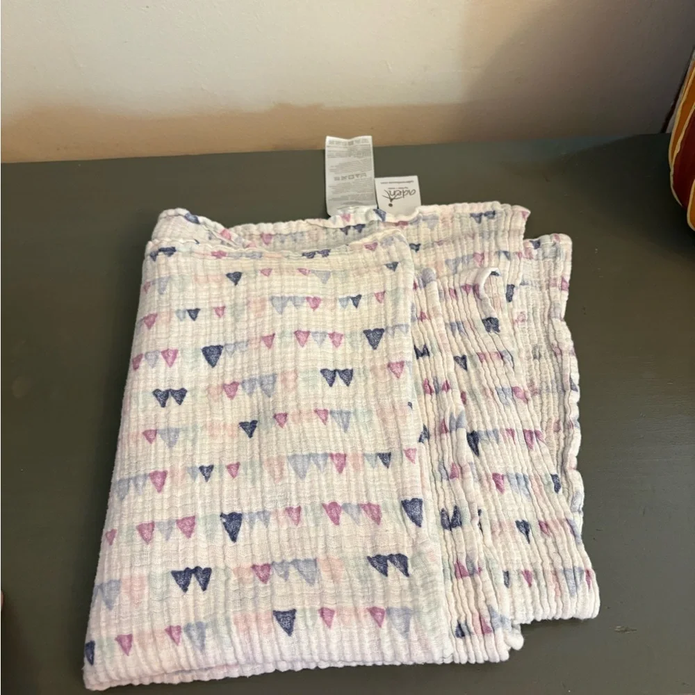 Set of 5 Muslin Baby Swaddle Blankets - Picture 8 of 8